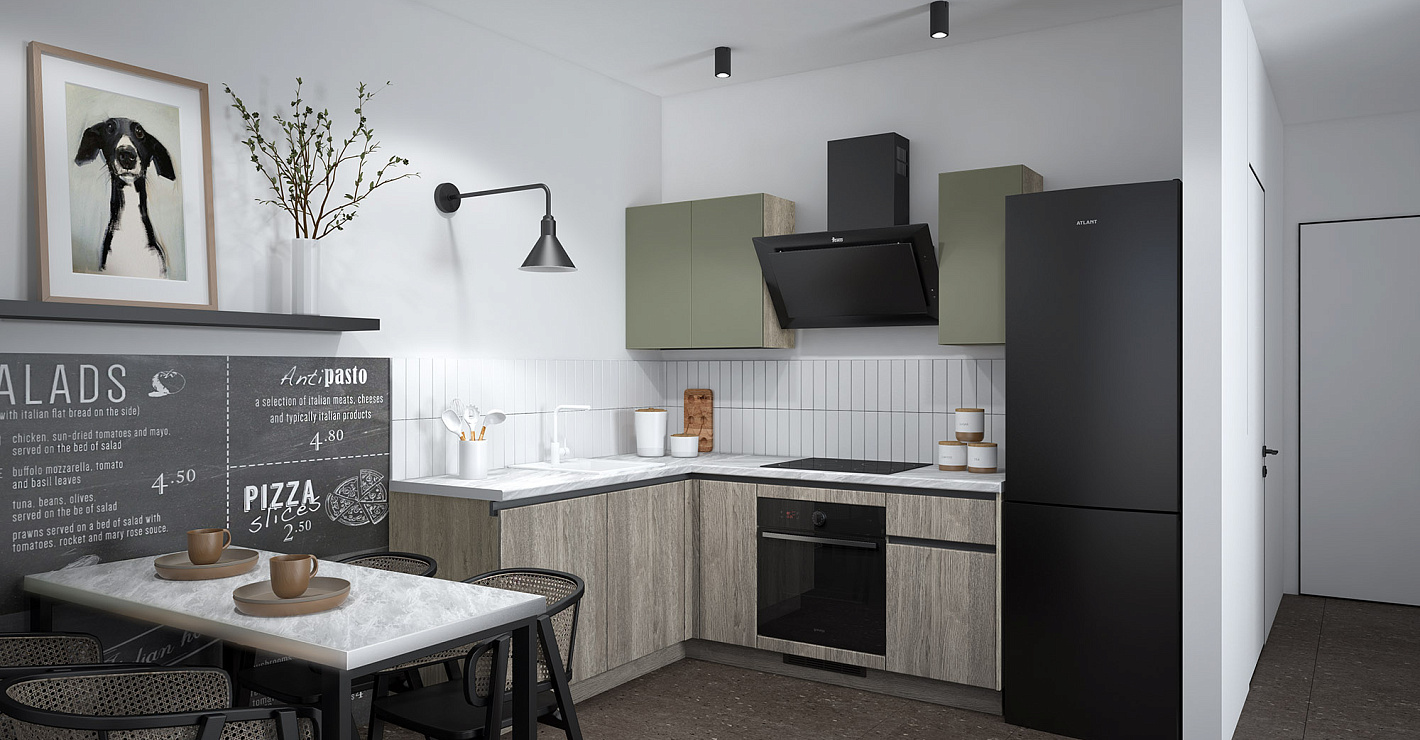 Кухня Уна сет (2000 x 1800 мм)